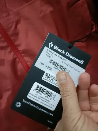 Chaqueta Black Diamond impermeable 10000 columnas