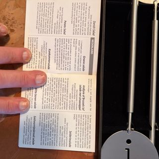 Set Posate Insalata in Acciaio Stile Alessi Design