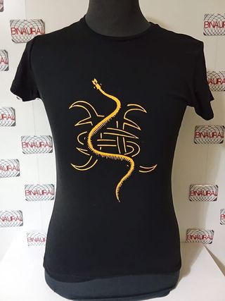 Camiseta Mujer Heroes del Silencio Negra