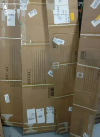 Caseta Jardín Metálica Gris/Blanca