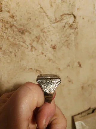 Anillo Harley Davidson Negro con Águila