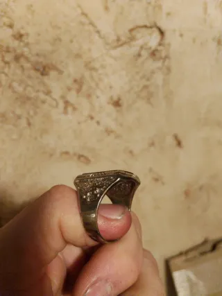 Anillo Harley Davidson Negro con Águila