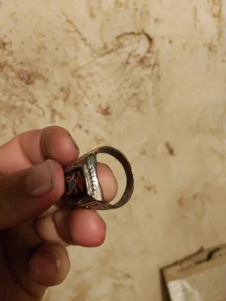 Anillo Harley Davidson Negro con Águila