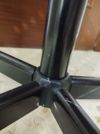 Silla de oficina IKEA negra