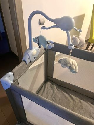 Cuna de viaje Kinderkraft Joy con extras