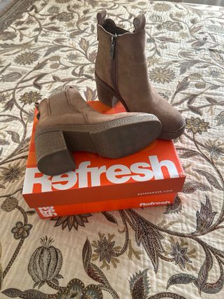 Botines Refresh camel