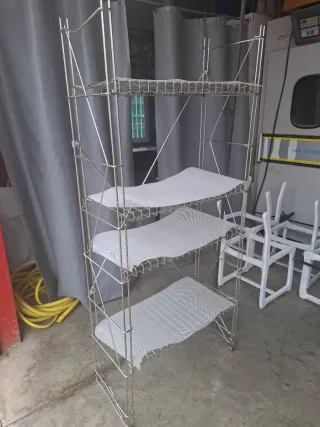 Estantería de quesos de acero inoxidable