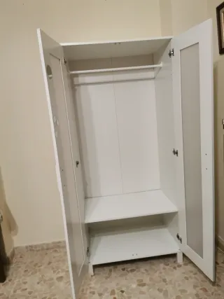 Armario IKEA 2 puertas blanco