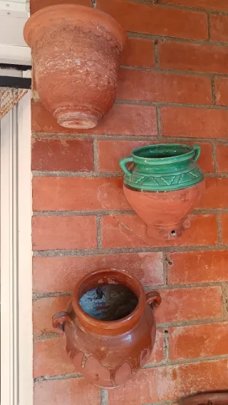 Lote Macetas Cerámica y Terracota