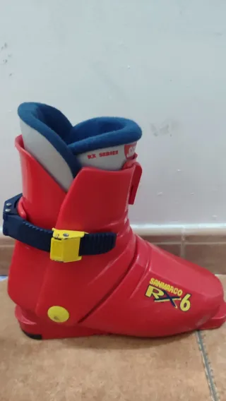 Botas de esquí Sanmarco RX6 Rojas número 34/35