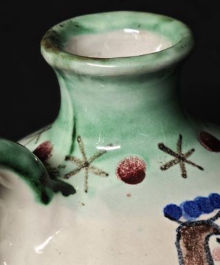 V. Pinto Vietri – Bottiglia ceramica vietrese '60