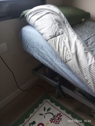 Cama eléctrica individual