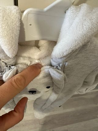 Buzo bebé ORCHESTRA gris 0-3M – Súper abrigado