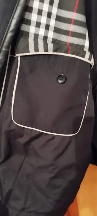 Abrigo Chaquetón Nicolás Negro Talla XXXL