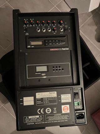 Amplificador Fonestar Portátil