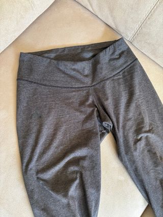 Mallas largas de deporte gris Adidas