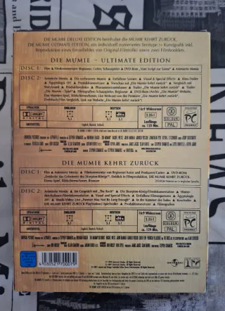 La Momia Deluxe Edition DVD (escucho oferta)