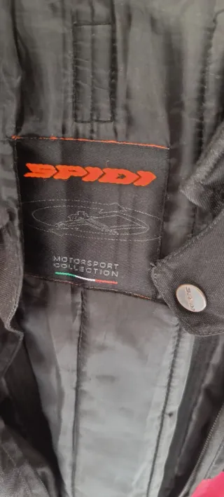 Chaqueta de moto SPIDI carretera. Talla M.