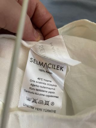 Mono largo blanco talla XS