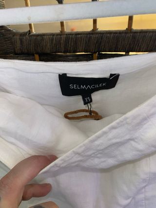 Mono largo blanco talla XS