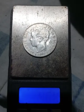 Peseta Alfonso XIII 1901