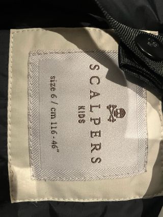 Cazadora Scalpers niño beige talla 6 años