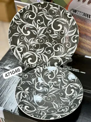 Set 12 piatti ceramica decorati