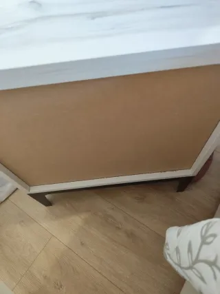 Mesita de noche moderna 2 cajones