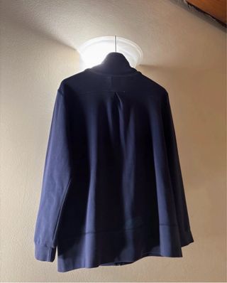 Felpa Champion blu con zip