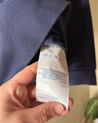 Felpa Champion blu con zip