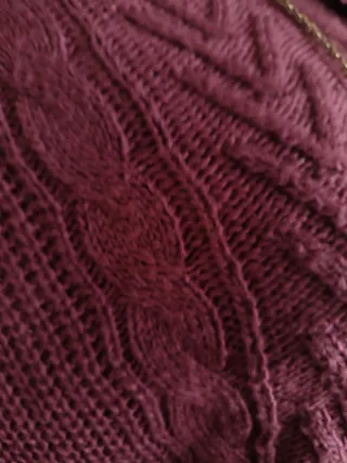 Vestido de punto cuello alto  talla M