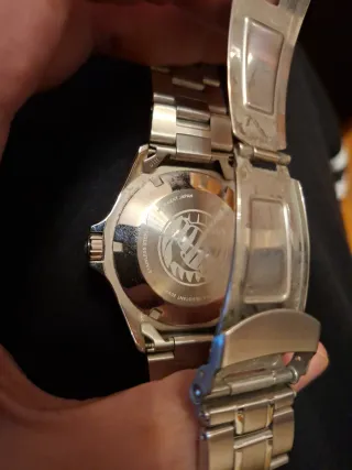 Reloj Orient Automático Azul y Plateado