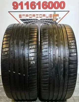 275 35 22 Y MICHELIN RUEDA AL 90% VIDA UTIL