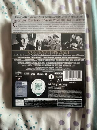La Lista de Schindler Steelbook 4K UHD Blu-ray
