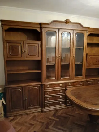 Mueble de salón de madera mucha calidad