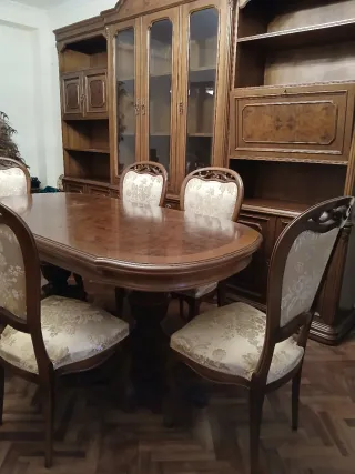 Mueble de salón de madera mucha calidad