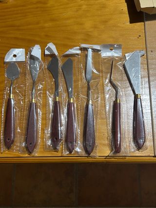 Juego de 7 espátulas para pintar