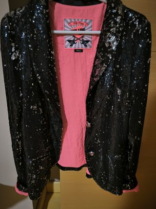 Americana lentejuelas Holy Preppy Talla S