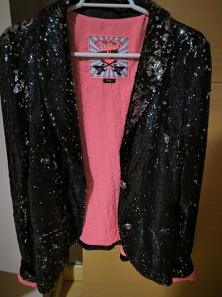 Americana lentejuelas Holy Preppy Talla S