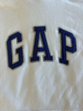 Sudadera GAP con capucha blanca Talla L
