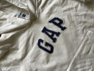 Sudadera GAP con capucha blanca Talla L