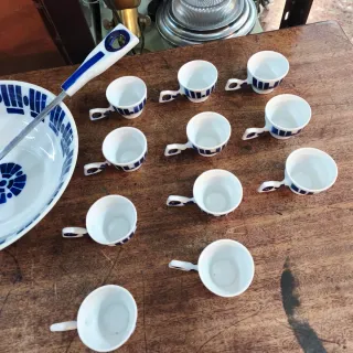 Juego tazas Sargadelos 11 servicios