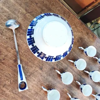 Juego tazas Sargadelos 11 servicios