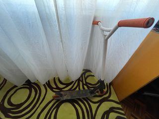 Patinete freestyle blanco y naranja