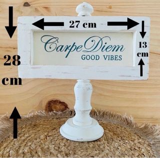 Letrero Carpe Diem Vintage