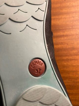 Manoletinas Camper Negras Talla 37