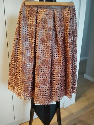 Falda midi Valeria Derbais Talla S