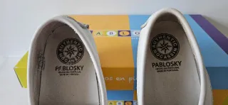 Mocasines Pablosky blancos