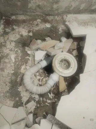 Cambio de plato de ducha