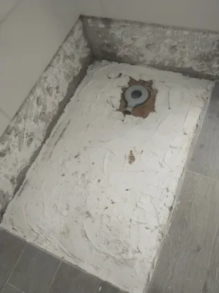 Cambio de plato de ducha